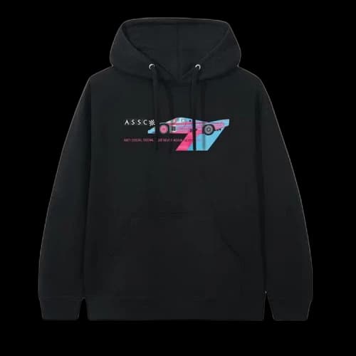 Anti Social Social Club Popcorn Hoodie 'Black'