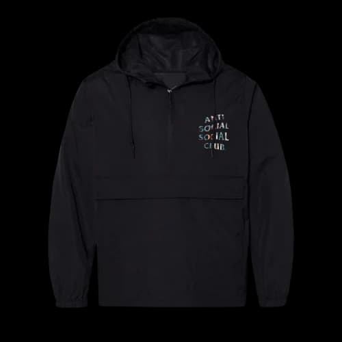 Anti Social Social Club Picking Up The Pieces Anorak 'Black'