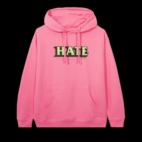 Anti Social Social Club Samsies Hoodie 'Pink'