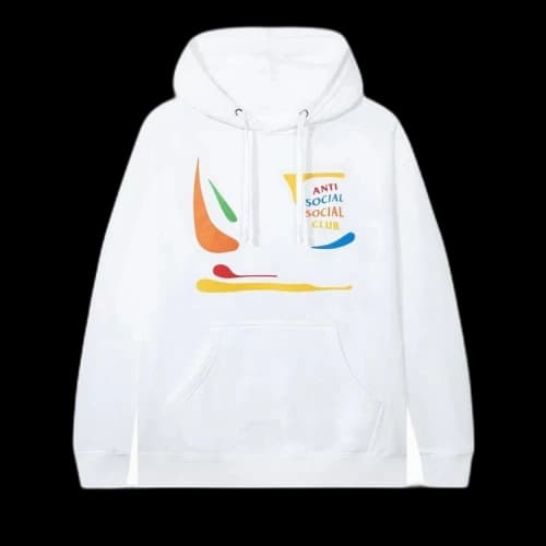 Anti Social Social Club See Me Now Hoodie 'White'