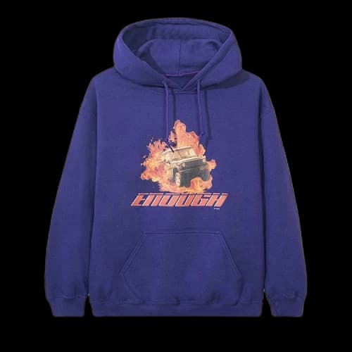 Anti Social Social Club Sandra Reeves Hoodie 'Purple'