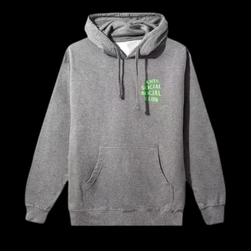 Anti Social Social Club Solid Snake Hoodie 'Grey'