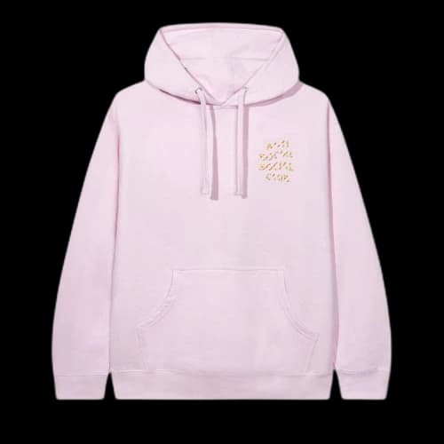 Anti Social Social Club Sweeter Then You Think Hoodie 'Pink'