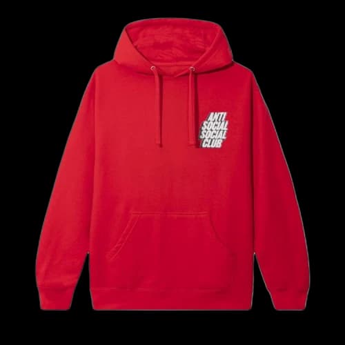 Anti Social Social Club Tokyo Hoodie 'Red'