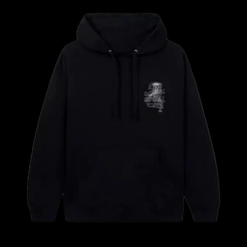Anti Social Social Club Twisted Hoodie 'Black'