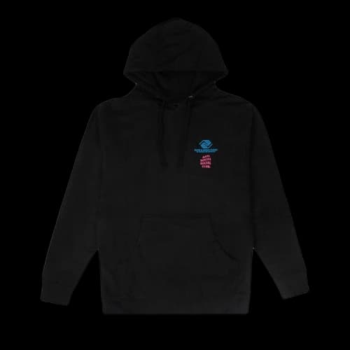 Anti Social Social Club x BGCMLA Logo Hooded Sweatshirt 'Black'