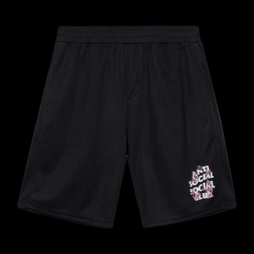 Anti Social Social Club Drama Club Mesh Shorts 'Black'