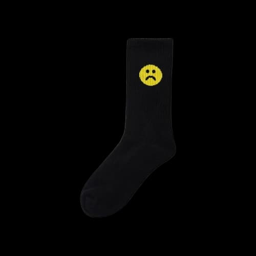Anti Social Social Club Moody Feet Sad Socks 'Black'
