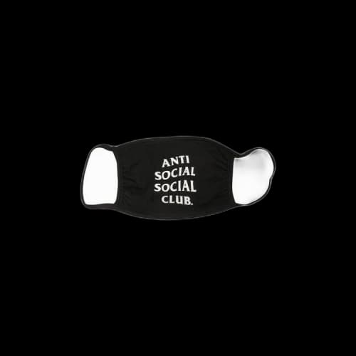 Anti Social Social Club Logo Face Mask 'Black'