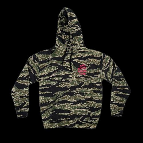 Anti Social Social Club Tiger Camo Hoodie 'Camo'