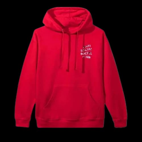 Anti Social Social Club Beverly Hooded Hoodie 'Red'