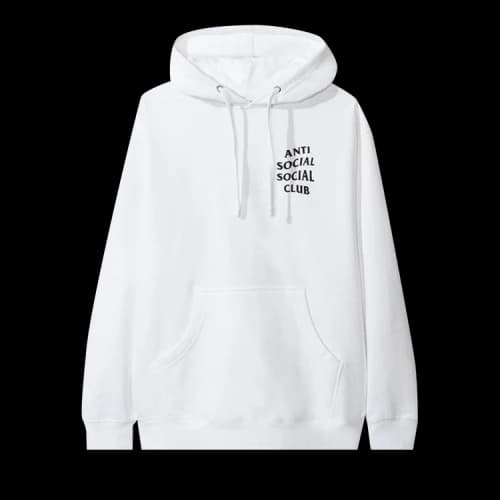 Anti Social Social Club Pair Of Dice Hoodie 'White'