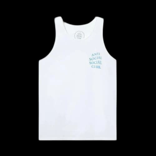 Anti Social Social Club Goodbye Summer Tank Top 'White'