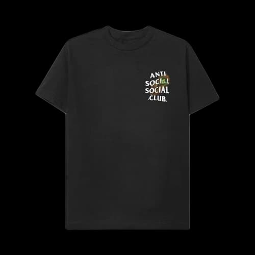 Anti Social Social Club Birdbath Tee 'Black'
