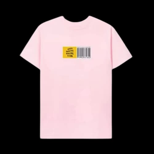 Anti Social Social Club Baguette Tee (Japan Exclusive) 'Pink'