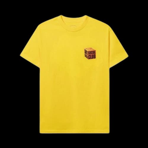 Anti Social Social Club I Wish I Was Wrong Tee 'Gold'