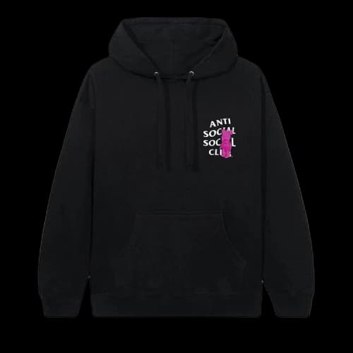 Anti Social Social Club Bearbrick Hoodie 'Black'