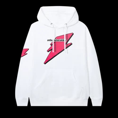 Anti Social Social Club Careless Hoodie 'White/Pink'