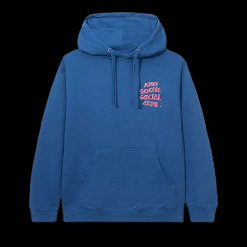 Anti Social Social Club Stir Crazy Hoodie 'Blue'