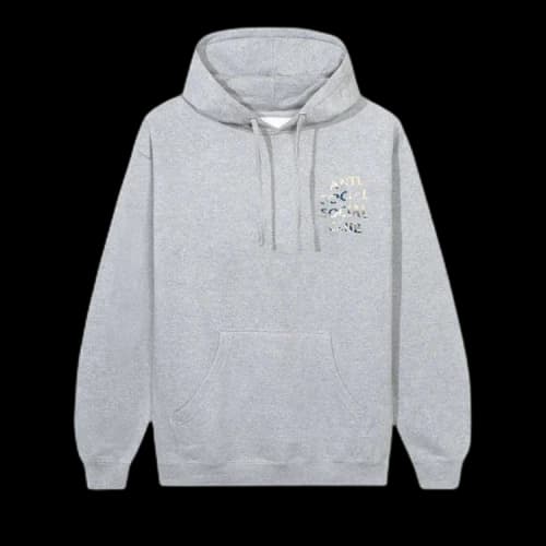 Anti Social Social Club Tonkatsu Hoodie 'Heather Grey'