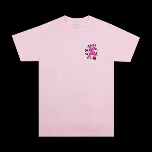 Anti Social Social Club Cancelled Tee 'Pink'