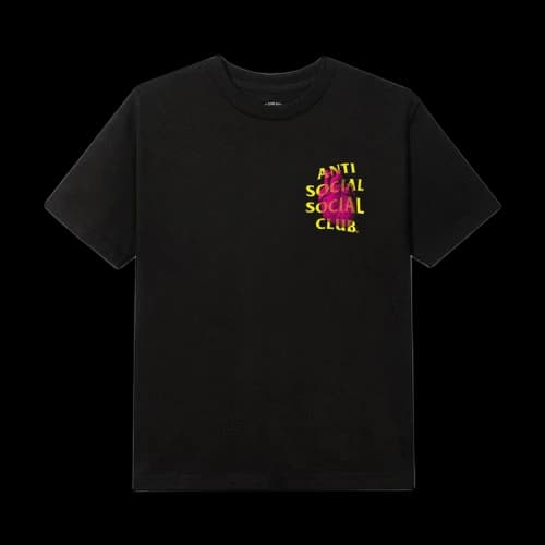 Anti Social Social Club Pulse Check Tee 'Black'