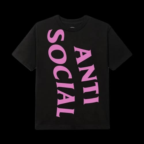 Anti Social Social Club Vertical Horizon Tee 'Black'