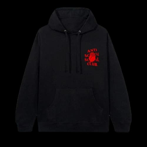 Anti Social Social Club Rose Mary Hoodie 'Black'