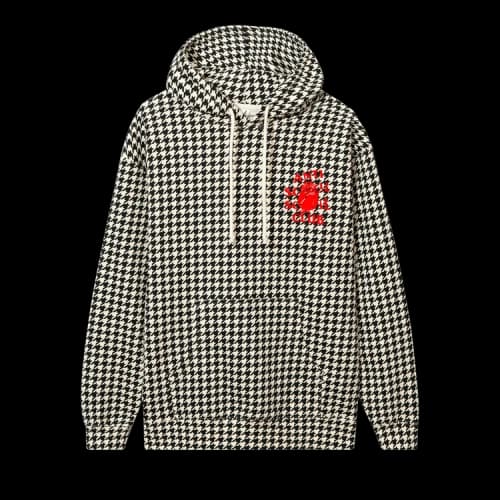 Anti Social Social Club Rose Mary Hoodie 'Houndstooth'