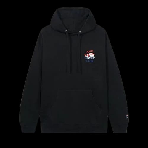 Anti Social Social Club x Case Study Flag Hoodie 'Black'