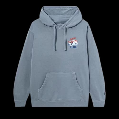 Anti Social Social Club x Case Study Flag Hoodie 'Blue'