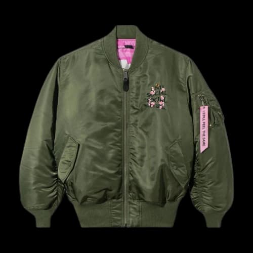 Anti Social Social Club x Alpha Industries MA-1 Jacket 'Sage'