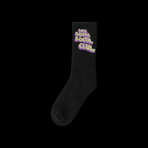 Anti Social Social Club Pop Up Socks 'Black'