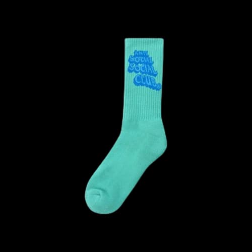 Anti Social Social Club Pop Up Socks 'Green'