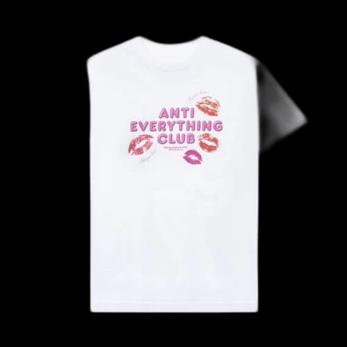 Anti Social Social Club Anti Everything Club <3 Tee 'White'