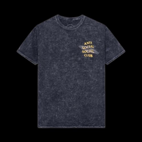 Anti Social Social Club The Shape Of Things Mineral Wash Tee 'Black'