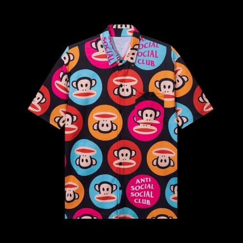 Anti Social Social Club x Paul Frank Button Up 'Multicolor'
