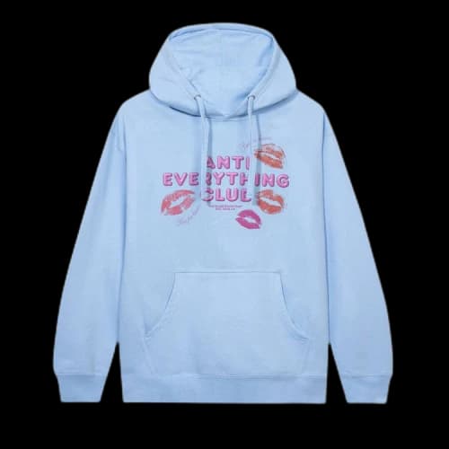 Anti Social Social Club Anti Everything Club <3 Hoodie 'Blue'
