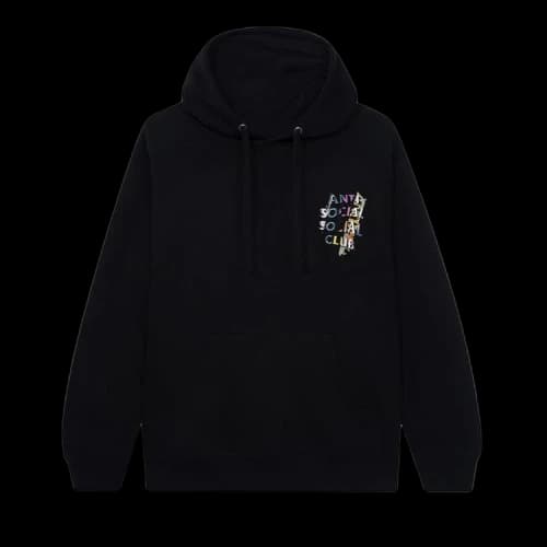 Anti Social Social Club Dissociative Hoodie 'Black'