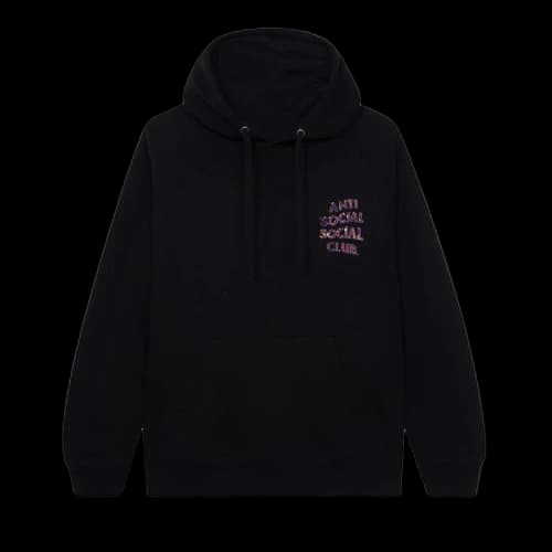 Anti Social Social Club Layer Lock Hoodie 'Black'