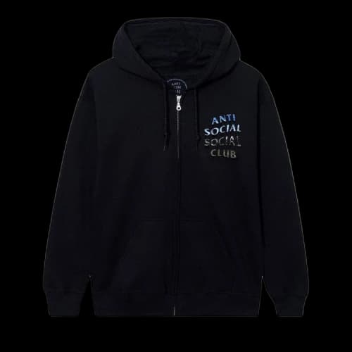 Anti Social Social Club Mind Melt Hoodie 'Black'