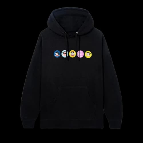Anti Social Social Club x Paul Frank Circles Hoodie 'Black'