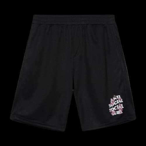 Anti Social Social Club Drama Club Mesh Shorts 'Black'