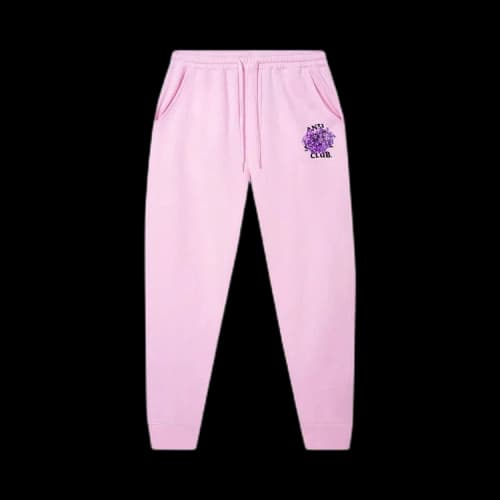 Anti Social Social Club All Rise Sweatpants 'Pink'