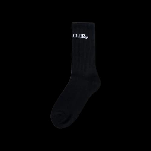 Anti Social Social Club Catchphrase Socks 'Black'