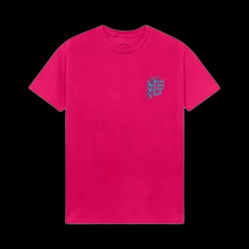 Anti Social Social Club Eyelash Tee 'Pink'