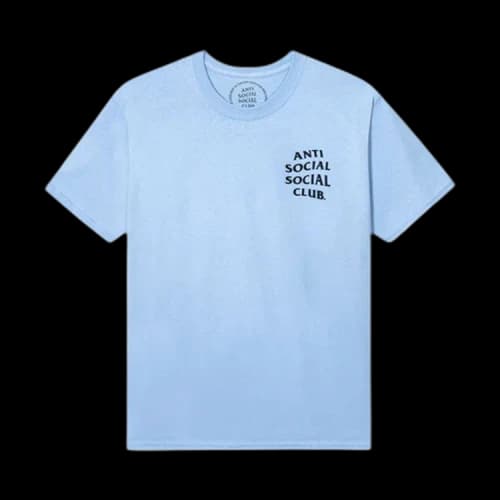 Anti Social Social Club Mind Games Tee 'Blue'