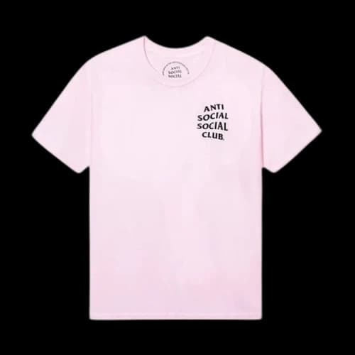 Anti Social Social Club Mind Games Tee 'Pink'