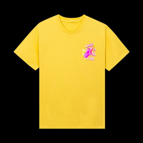 Anti Social Social Club x Alpinestars Tucked Tee 'Yellow'