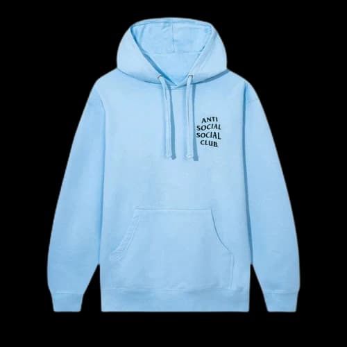Anti Social Social Club Kkotch Hoodie 'Blue'